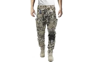 Survival Tactical Gear Men's Airsoft Wargame Tactical Pants with Knee Protection System & Air Circulation System