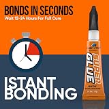 Homebay 12 Pack Super Glue Gel All Purpose Fast Setting 3g Tubes view 9
