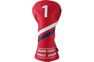 CHIPPI GOLF Make Golf Great Again Funny Driver Headcover, for Golfers, Fits All Major Brands