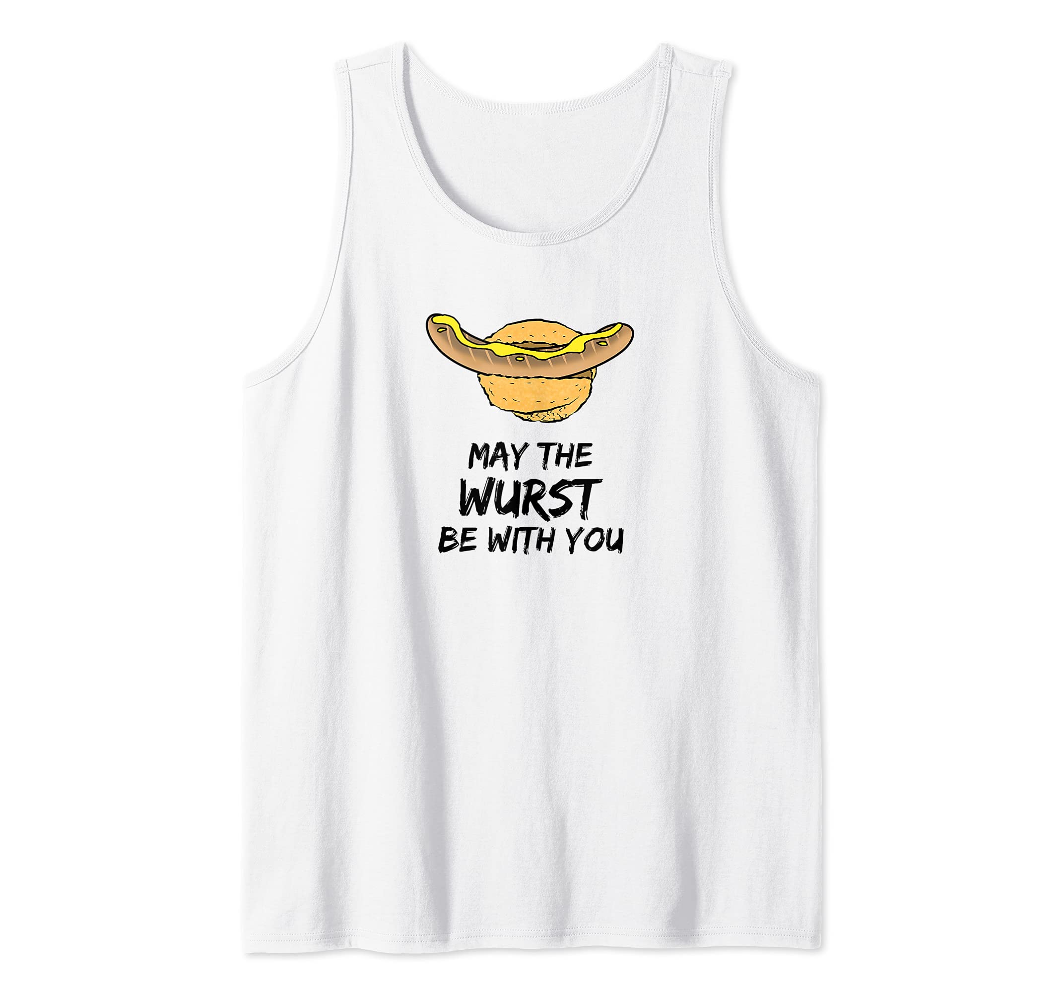 May the Wurst be with you - I love bratwurst - Barbeque Tank Top