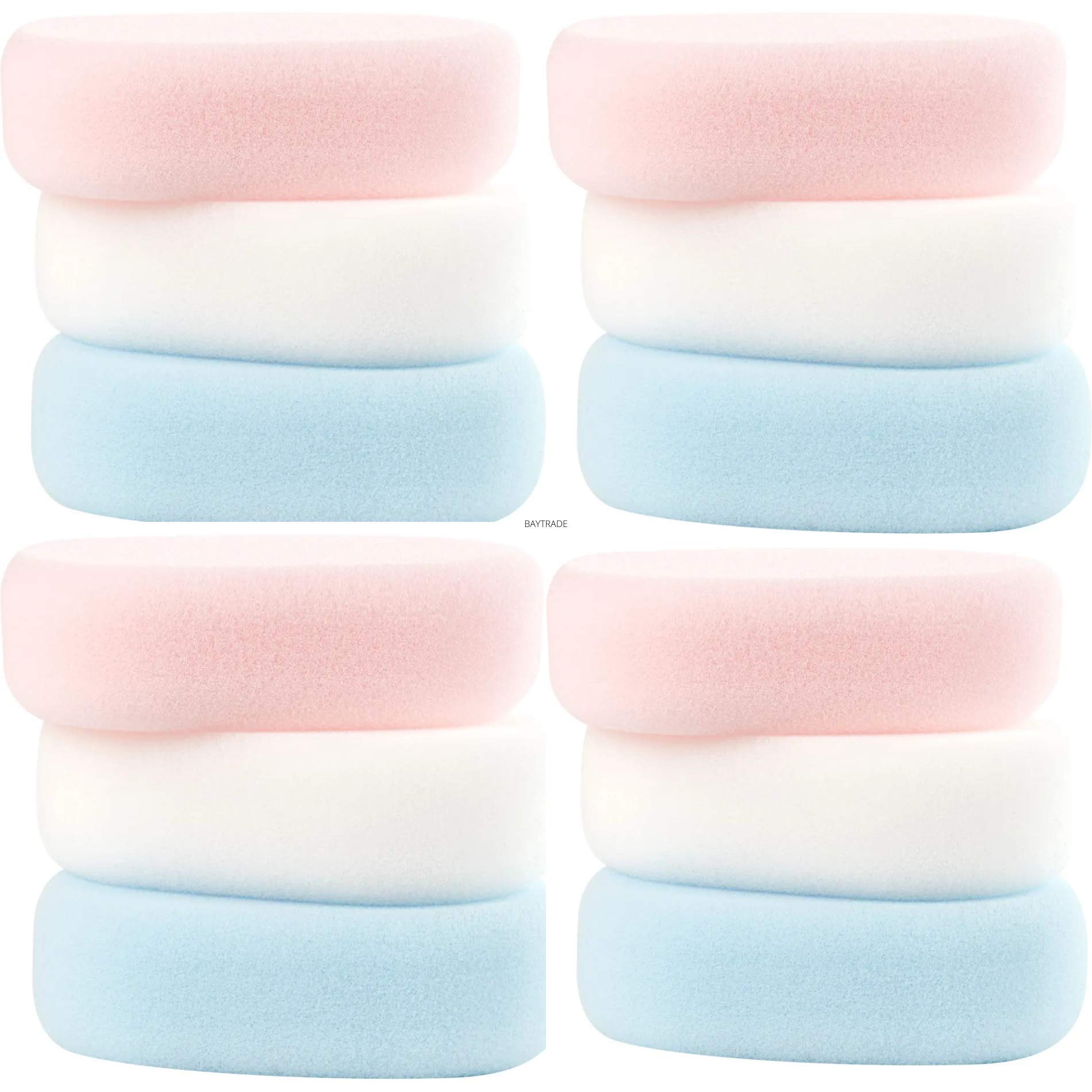 Bath Sponge - 12 x Bath Sponge for Adults - Bath Sets - Bath Gifts - Men Women and Kids