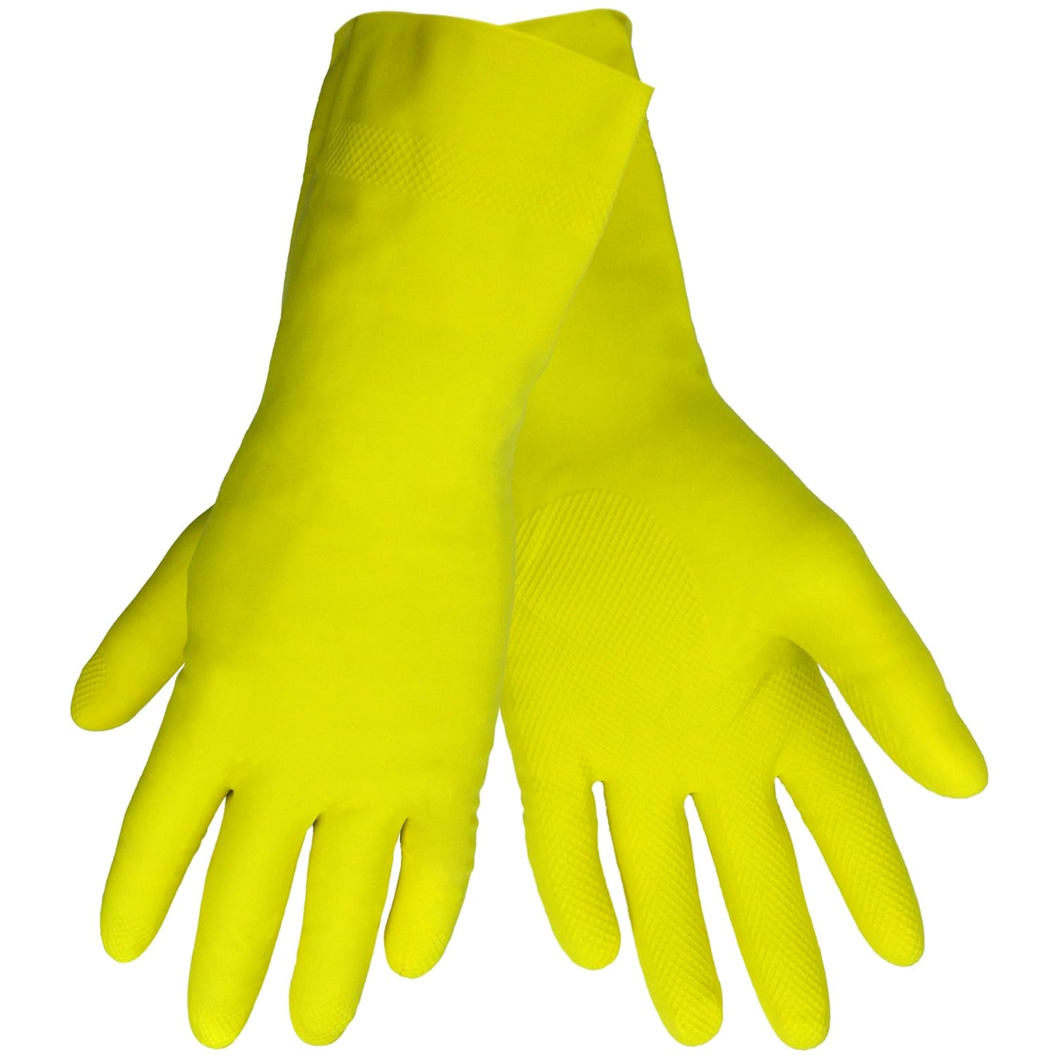 Global Glove 150FE Flock Lined Latex Economy Grade Glove, Chemical