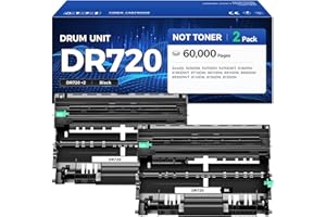 CAINK DR720 Drum Unit 2 Pack (Not Toner) Replacement for Brother DR-720 Imaging Drum Kit Compatible with DCP-8155DN 8150DN 8110DN MFC-8950DW 8710DW 8910DW 8810DW HL-6180DW 5450DN 5470DW 5440D Printer Ink