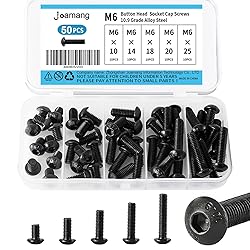 Joamang M6 x 10mm 14mm 18mm 20mm 25mm Button Head