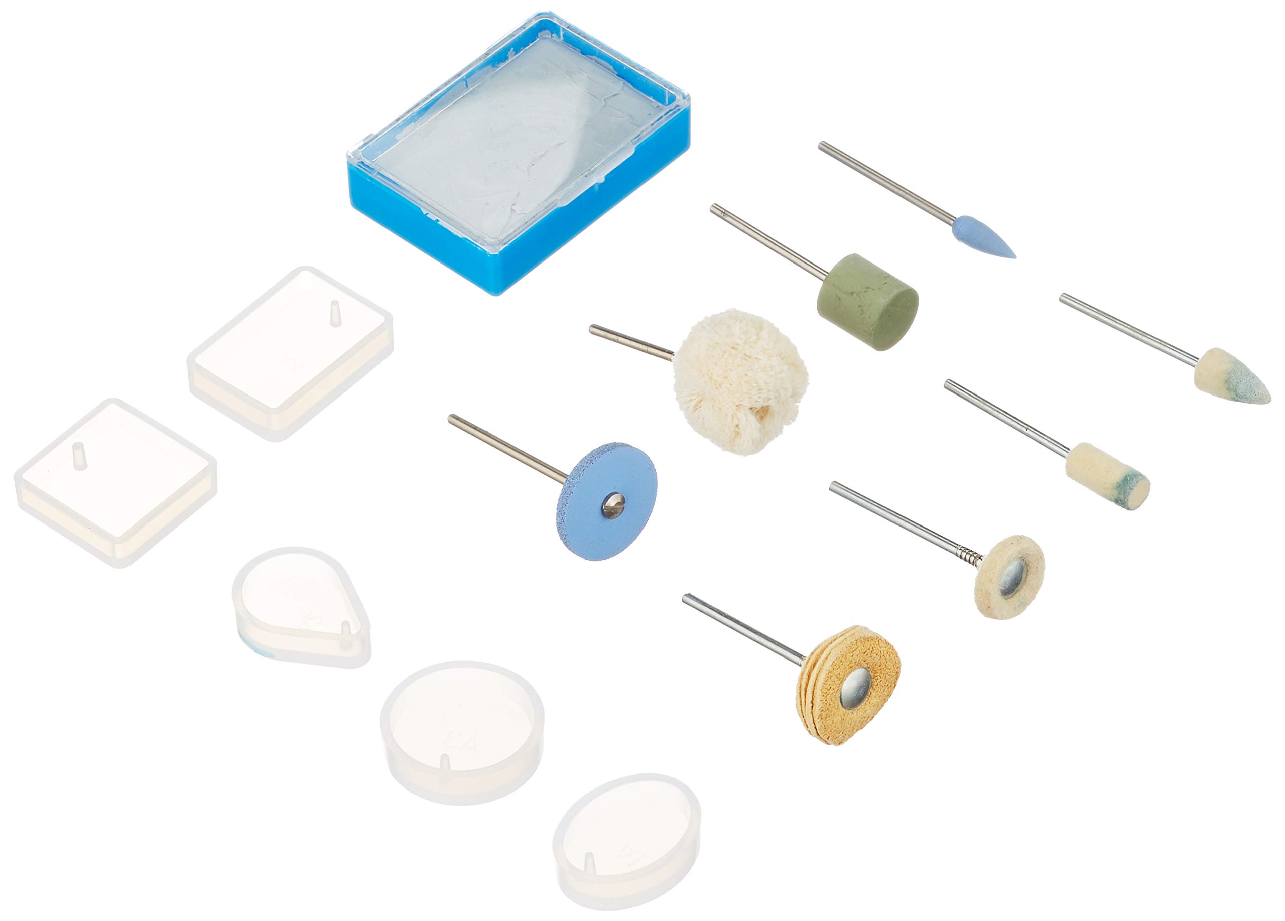 Best Price Square POLISHING SET, 10PC 28285 By PROXXON