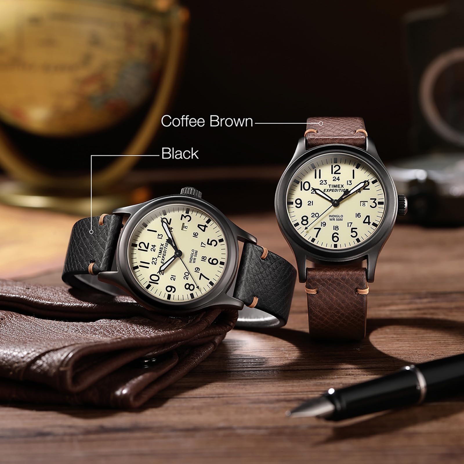 Getalia Italian Leather Watch Band | Tuscany Vegetable-Tanned Full Grain Calfskin Palm Grain Strap, Quick Release Watch Band with Folding Clasp, 18mm 19mm 20mm 21mm 22mm, Soft Strap for Men Women