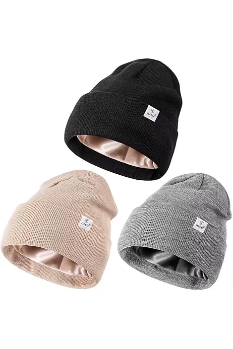 Satin Lined Beanie Carhartt Beanie Womens Black Custom Beanies