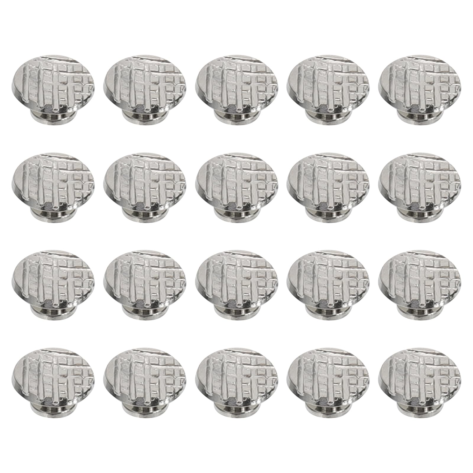 20pcs Dental Lingual Buttons Round Base Dentist Orthodontic Dental Material