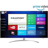 Blaupunkt 139.7 cm (55 inches) 4K Ultra HD QLED Smart TV BLA55QL680 (Black) (2019 Model)