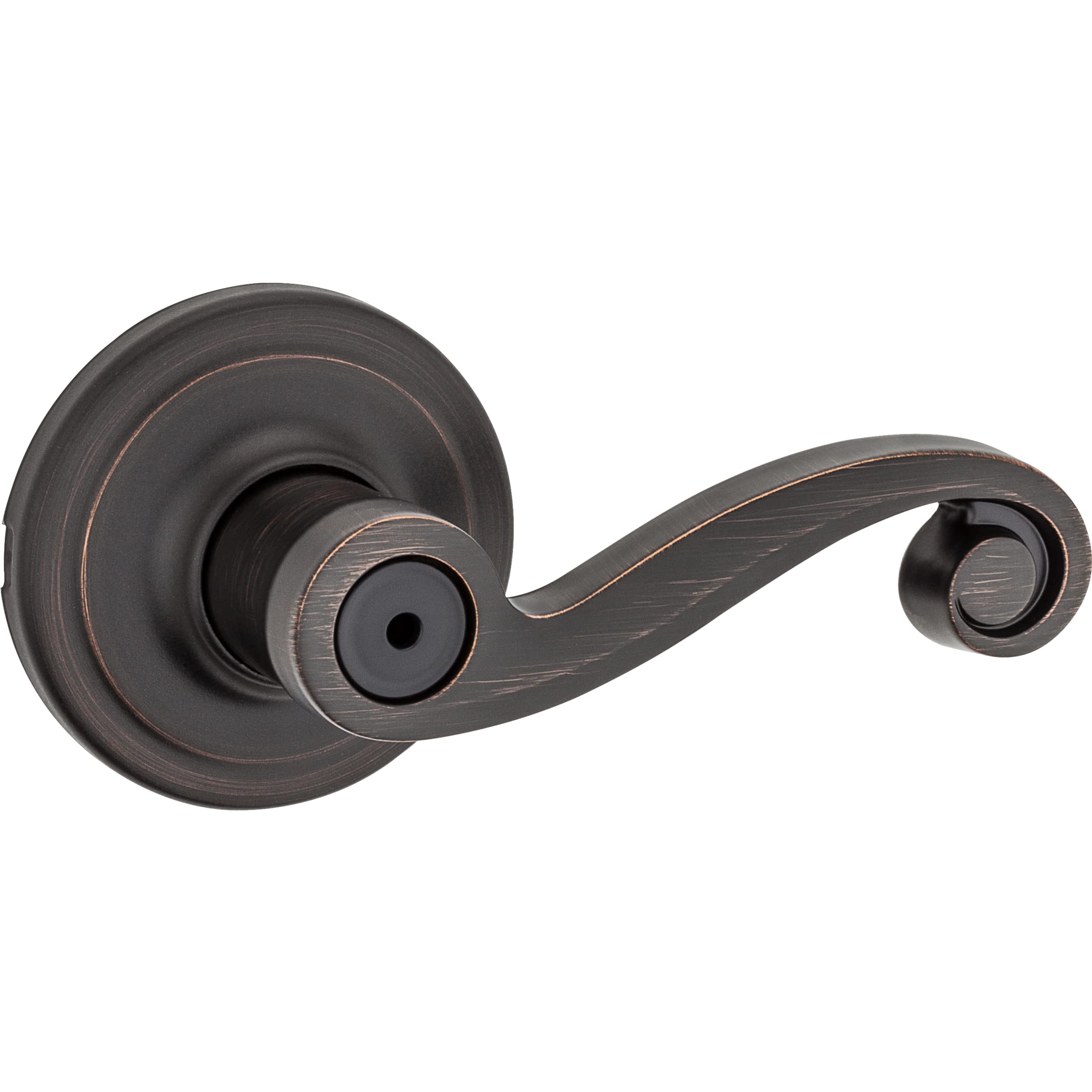 Kwikset 97300-833 730LL 11P CP Lido Privacy Lever, Venetian Bronze, Pack of 1