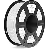 ELEGOO PLA+ Filament 1.75mm White 1KG, High Toughness PLA Plus 3D Printer Filament Dimensional Accuracy +/- 0.02mm, 1kg Spool(2.2lbs) Fits for Most FDM 3D Printers