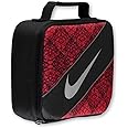Nike Large Insulated Lunchbox - black/university red, one size