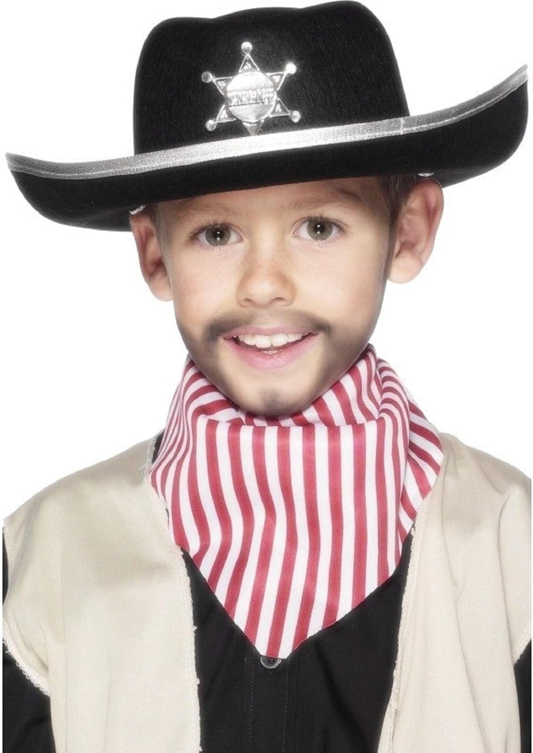 girls black cowboy hat