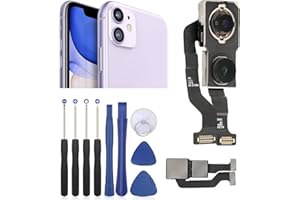 FKBAIGHTCCY Main Rear Camera for iPhone 11 Module 12MP Camera Replacement for iPhone 11 Back Camera Replacement for iPhone 11 Camera Rear Parts with Repair Tools for iPhone 11 A2221 A2111 A2223