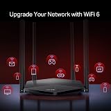 MERCUSYS MR60X Dual Band Router WiFi 6 AX1500 Mbps Gigabit Ethernet view 6
