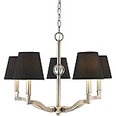 Golden Lighting Waverly 5-Light Chandelier in Aged Brass