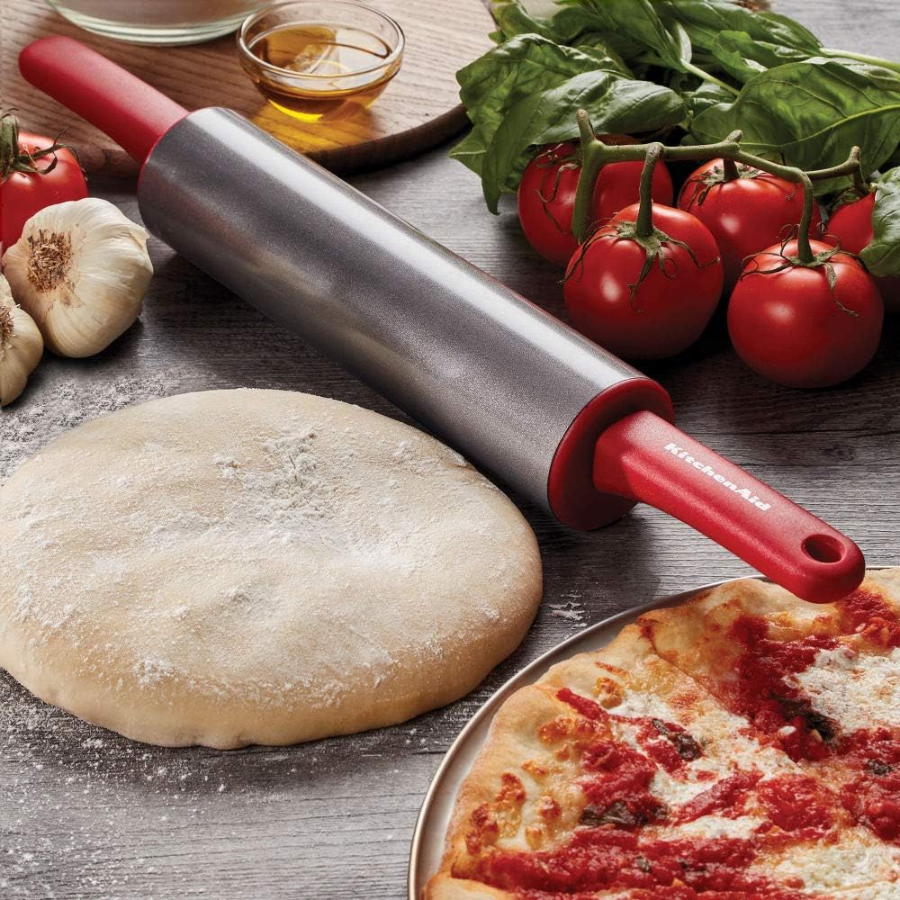 KitchenAid Gourmet Rolling Pin, One Size, Red: Kitchen & Dining