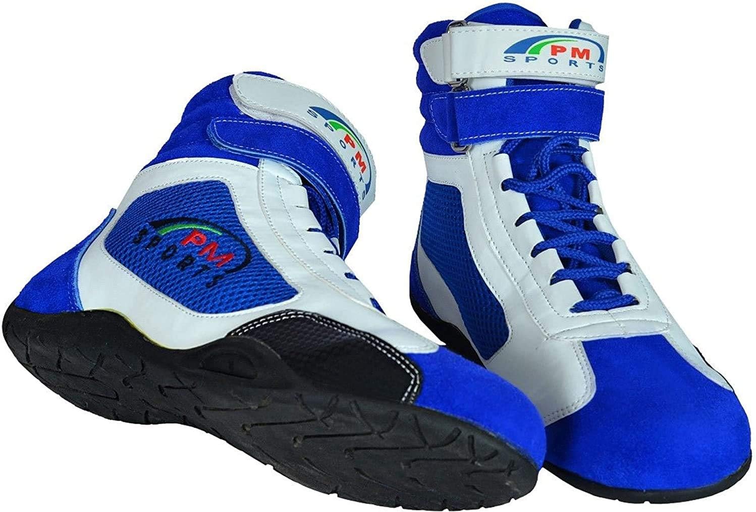 Adult New Karting//Race/Rally/Track Boots with Synthetic Leather/Suede & Mash panel