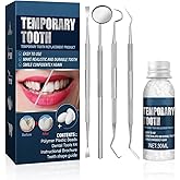 IYARKAI® Temporary Tooth Repair Kit, Temporary Teeth Replacement Kit for Chipped Teeth, Moldable False Teeth, Temporary Filli