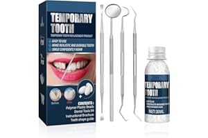 IYARKAI® Temporary Tooth Repair Kit, Temporary Teeth Replacement Kit for Chipped Teeth, Moldable False Teeth, Temporary Filli