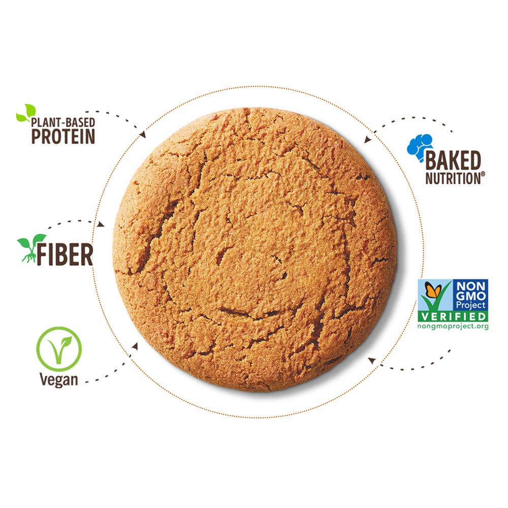 Lenny & Larry's The Complete Cookie, Pumpkin Spice, Soft Baked, 16g Plant Protein, Vegan, Non-GMO 4 Ounce Cookie (Pack of 12)