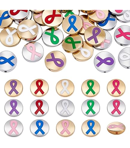 thumbnail image 2 of 40pcs Laugh Large Hole Happiness Loose Beads (4.5mm Hole 2 of 11