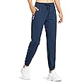 Libin Women's Lightweight Joggers Quick Dry Hiking Running Pants Athletic Workout Track Casual with Zipper Pockets