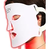 Glov Beauty - Anti-Aging LED Face Mask Red Light Therapy for Wrinkles, Fine Lines & Firmer Skin - Four Color Modes - Easy 10 Minute Session, Rechargeable, Facial Home Spa Device