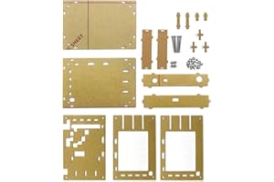 diymore Oscilloscope Case DIY Kit 2.4" TFT Digital Oscilloscope Acrylic Case DIY Kit Acrylic Shell DIY Kit