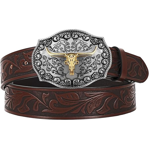 Crest clothing レザーベルトCharro Leather Belt Amazon.com: Men's