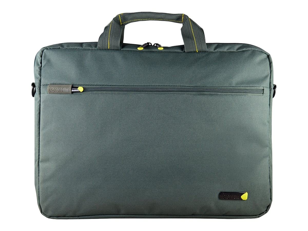 Techair TANZ0117V3 Shoulder Bag for 15.6-Inch Laptop - Grey