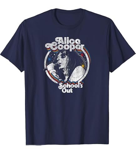 Amazon.com: Alice Cooper – America 73 Raglan Baseball Tee