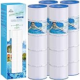 TOREAD Pool Filter Replaces Jandy CL 340, PJAN85, Ultral-A8, PP-A8, Unicel C-7459, Filbur FC-6405, Filbur FC-0800, A0557900, R0554500, Aladdin 18504, APCC7352, 4X85 sq.ft Filter Cartridge 4 Pack