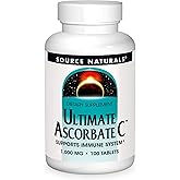 Source Naturals Ultimate Ascorbate C - Vitamin C - 2000 mg Supports Immune System - 100 Tablets
