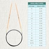 KnitPro Basix Beech Fixed Circular Needles 16" 2.75mm view 4