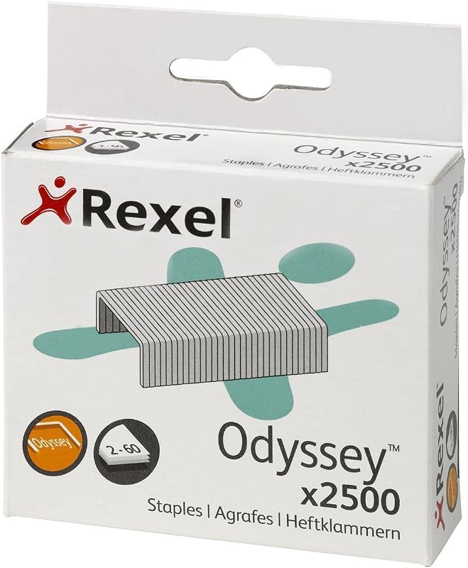 2100050 - Caixa de 2500 grampos galvanizados da ODYSSEY