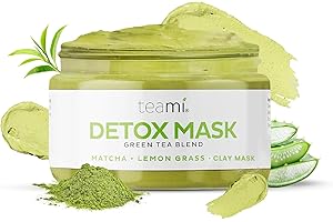 Teami Detox Face Mask for Hydraiting,Stick Mask Alternative Moisturizing & Purifying, Blackhead Remover Green Tea Mask Cleanse Mask reduces Acne & oil, Pore Minimizer Clay Mask for All Skin Types