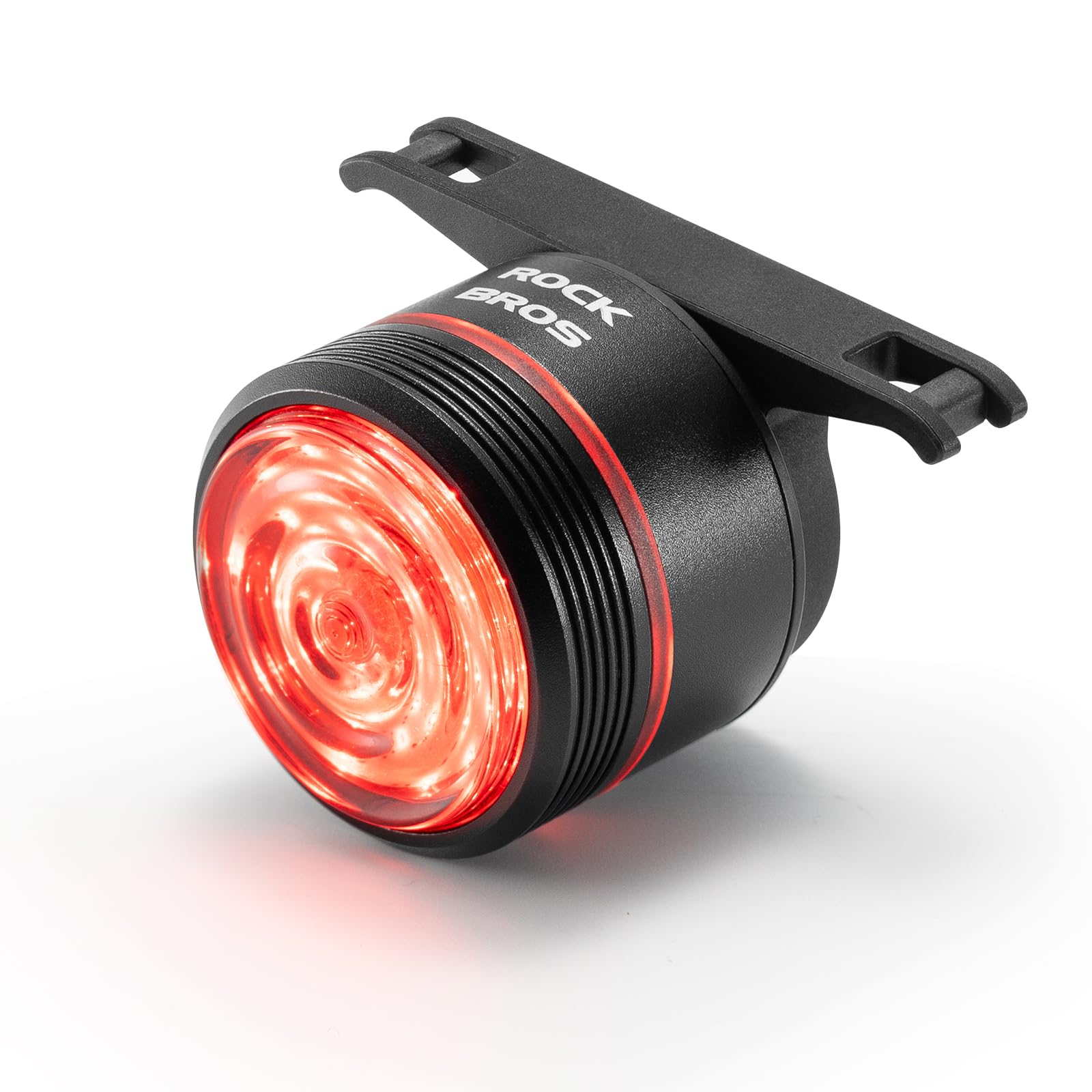 ROCKBROS Bike Tail Light Waterproof Rear Bike Light LED Bike Back Light USB Rechargeable Bicycle Light Cycling Red Light for Safety Warning Mountain Road Bikes