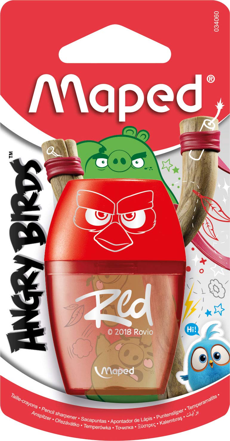 Angry Birds Pencil Sharpener 1 Pencil Size Collector Blister — image 1