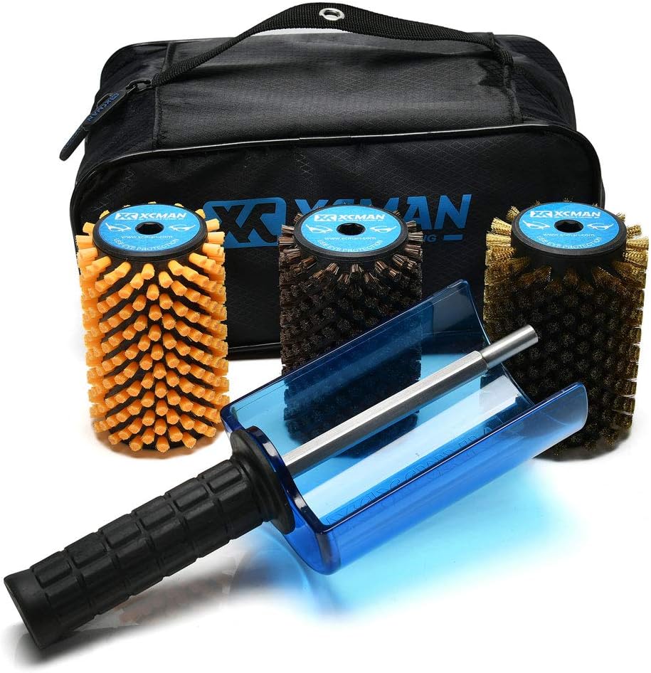 XCMAN Ski Snowboard Roto Brush Kit 100mm Length BigaMart