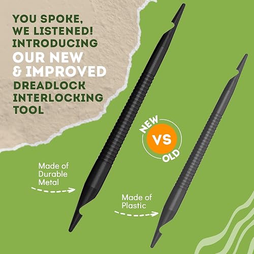 Interlocking Tool for Locs - Locsanity Dual-Ended Metal