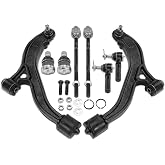 A-Premium 8Pcs Front Suspension Kit | Front Lower Control Arm, Lower Ball Joint, Inner &amp; Outer Tie Rod End, Fits Chrysler Dodge Plymouth - Town &amp; Country, Caravan