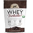 Whey Fantastic Chocolate - 100% Natural Grass Fed Whey Protein Powder - Unique Blend of Isolate, Concentrate & Hydrolysate Provides 25g of Protein per Serving - 2.34lb-28 Servings
