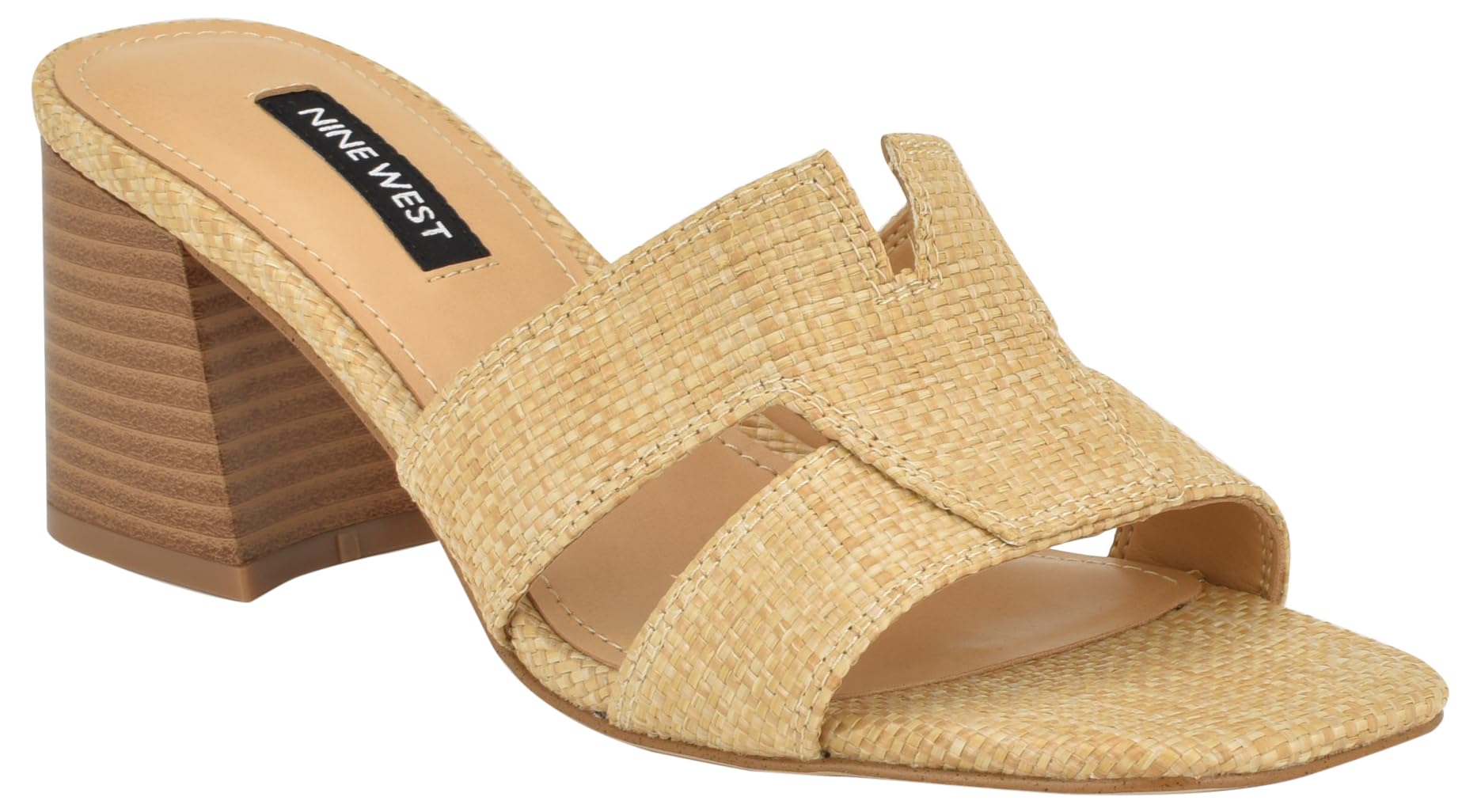 Nine West Women’s Griselda Heeled Sandal, Light Natural 110, 7.5