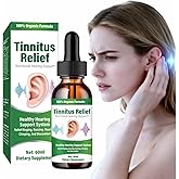 Tinnitus Relief for Ringing Ears, Natural Tinnitus Relief Drop, Formulated to Help Minimize Ear Noise & Support Auditory Health for Men & Women