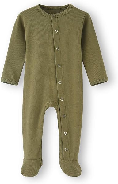 waffle knit baby romper