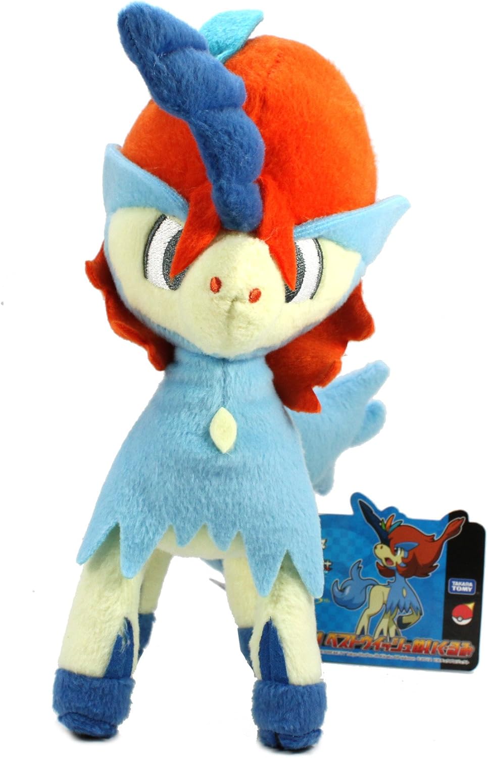 Amazon ポケットモンスター ポケモンベストウイッシュぬいぐるみ N 32ケルディオ かくごのすがた ぬいぐるみ おもちゃ