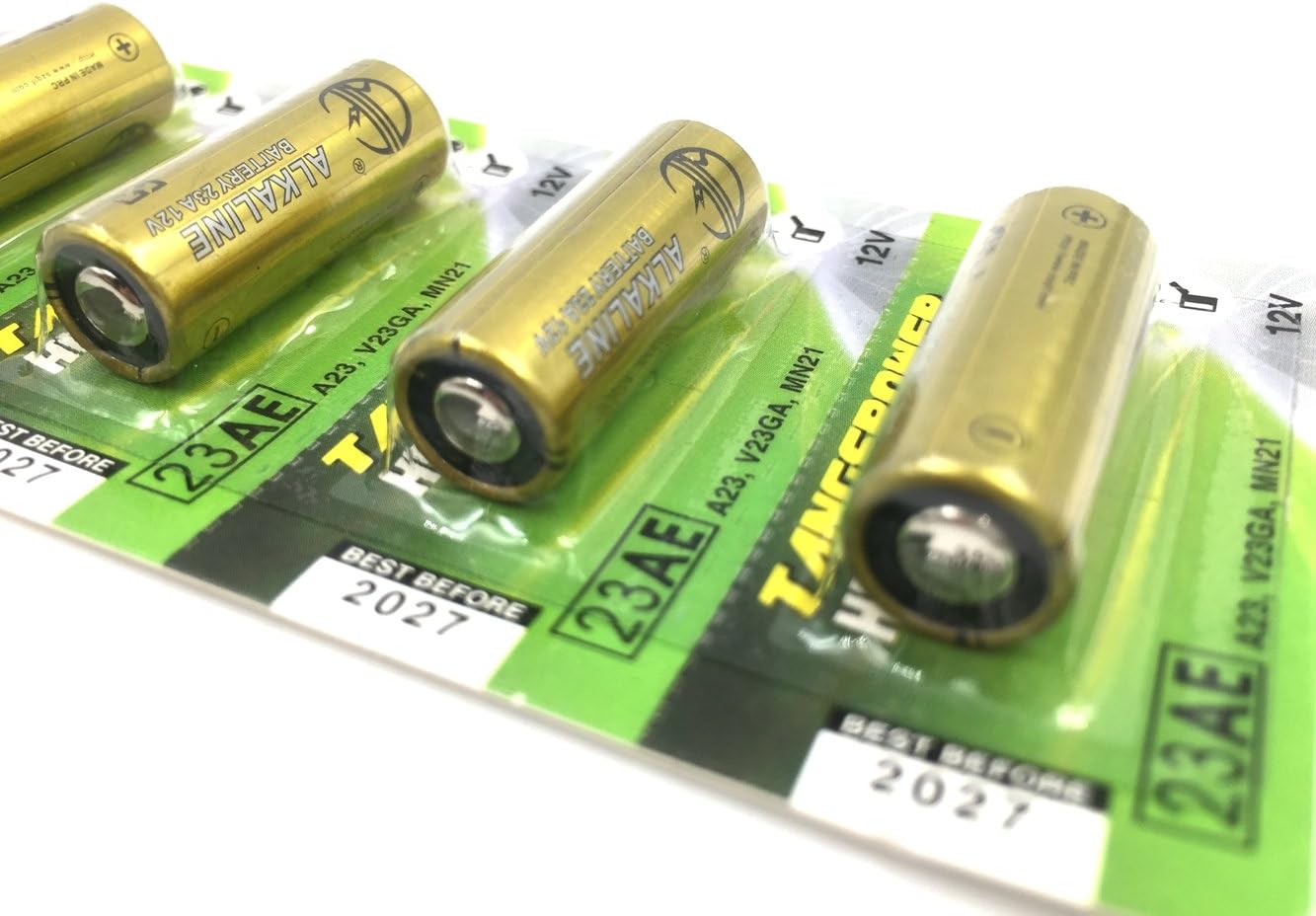 Alkaline Battery 23A/27V 12V - Pack of 5 TP23AE/TP27AE (23A 12V) - Image 4