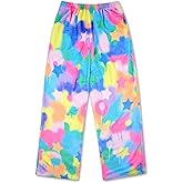 iscream + Corey Paige Designs Big Girls Silky Soft Plush Fleece Pants - Live Boldly Collection