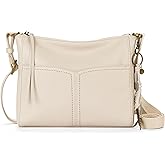 The Sak Alameda Leather Crossbody Purse - Leather Women's Handbag for Everyday & Travel - Cross Body Bag With Zipper